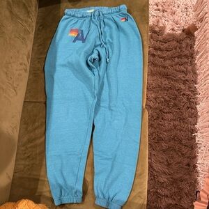 Blue aviator nation Sweatpants
